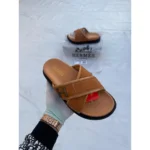 Imported Hermes Flip Flops Brown For Men (HS504) - stayhit.in