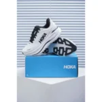 Imported Hoka Bondi 9 Shoes White Black For Men (BOT2911) - stayhit.in