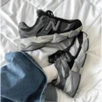 Imported New Balance 9060 Castle Rock Black Shoes For Men (SOS279) - stayhit.in