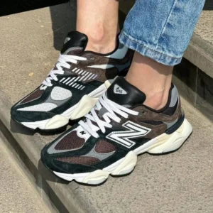 Imported New Balance 9060 Dark Shoes Brown For Men (SOS283) - stayhit.in