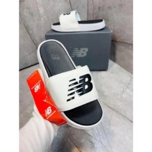 Imported New Balance Slides White For Men (HS334) - stayhit.in