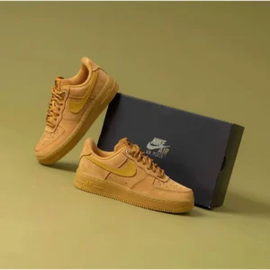 Imported Nike Air Force 1 Low Flex Wheat Shoes For Men (FGS68) - stayhit.in