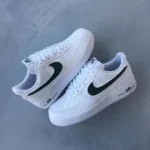 Imported Nike Air Force 1 Shoes Low White Black For Men