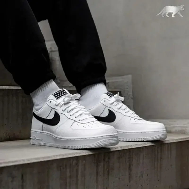 Imported Nike Air Force 107 Shoes White And Black For Men (BOT2690) - stayhit.in