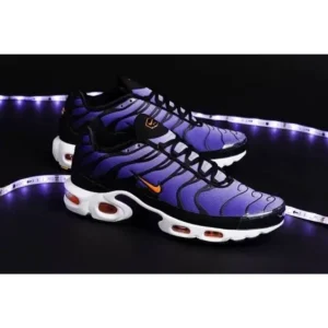 Imported Nike Air Max Plus Shoes Voltage Purple Orange For Men (JH781) - stayhit.in