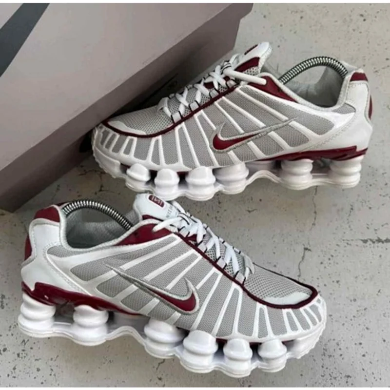 Imported Nike Air Max Shox Tl Neutral Grey Shoes For Men (WS253) - stayhit.in