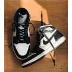 Imported Nike Jordan Retro 1 High Shoes Panda Black White For Men (JH796) - stayhit.in