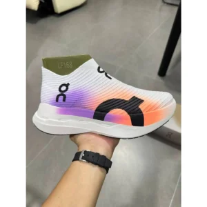 Imported On Cloud Boom Strike Shoes White Flame For Men (BOT2908) - stayhit.in