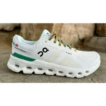 Imported On Cloud Runner 2 Undyed White Green Shoes For Men