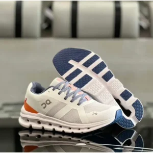 Imported On Cloud Runner Undyed White Flame Shoes For Men (HS264) - stayhit.in
