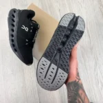 Imported On Cloud Running Cloudsurfer All Black Shoes For Men