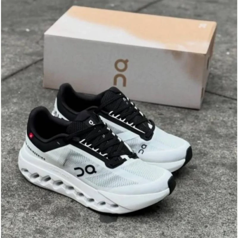 Imported On Cloud Surfer Shoes Next White Black For Men (SOS274) - stayhit.in