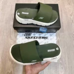 Imported Skechers Go Walk Flip Flops Green For Men (WS382) - stayhit.in