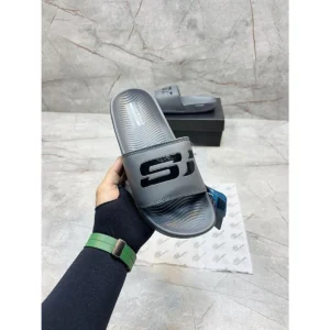 Imported Skechers Hyper Burst Slides Grey For Men (HS339) - stayhit.in
