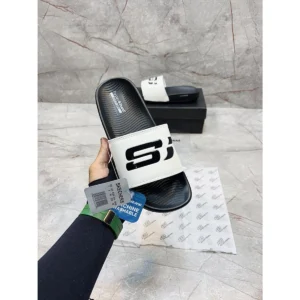 Imported Skechers Hyper Burst Slides White For Men (HS338) - stayhit.in