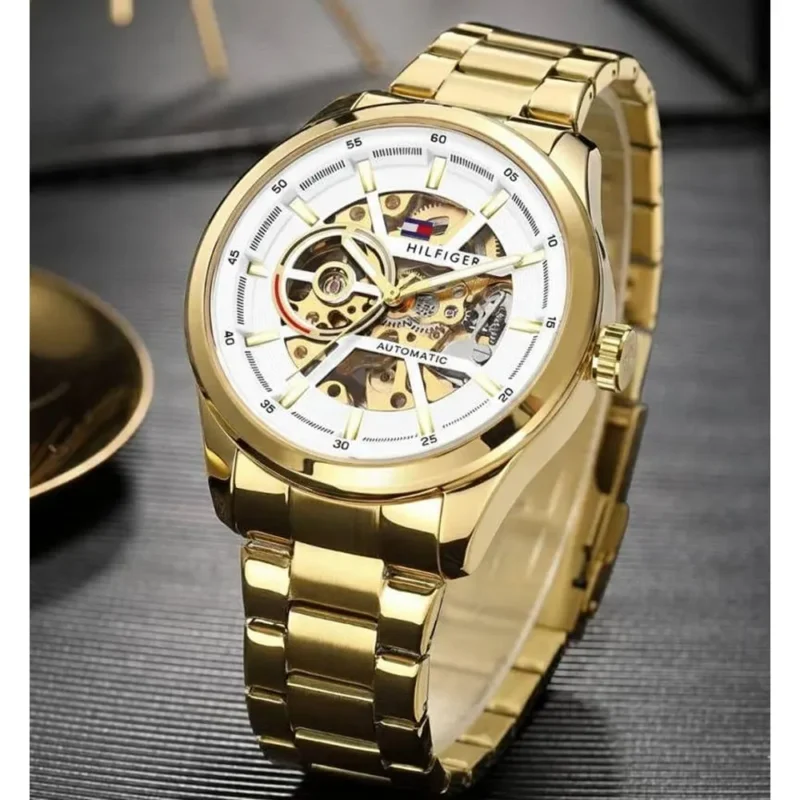 Imported Tommy Hilfiger Automatic Watch For Men (CSO1879) - stayhit.in