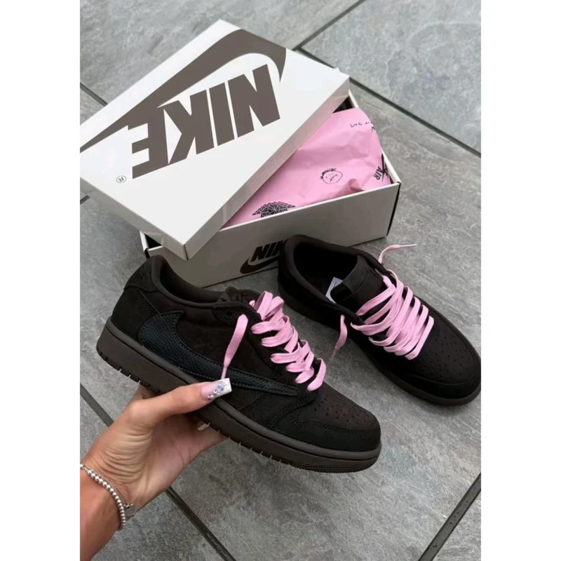 Imported Travis Scott X Air Jordan 1 Low Shoes For Men (LAB1088) - stayhit.in