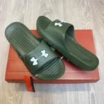 Imported Under Armour Core Slides Green For Men (WS370) - stayhit.in