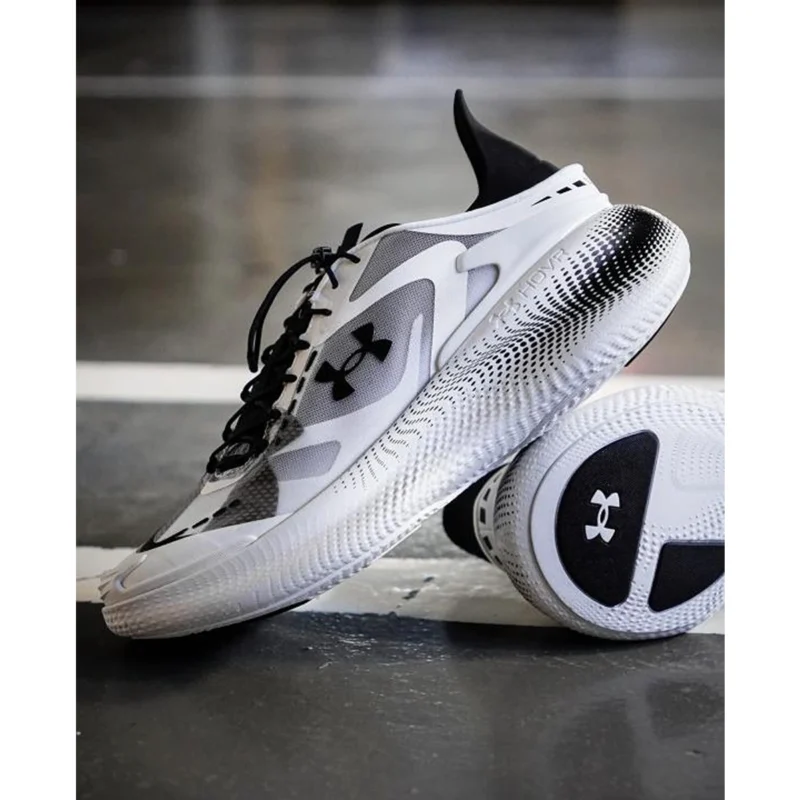 Imported Under Armour Hovr Echo Slipspeed White Shoes For Men (HS217) - stayhit.in