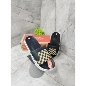 Imported Vans Slides Off The Wall Brown For Men (HS333) - stayhit.in