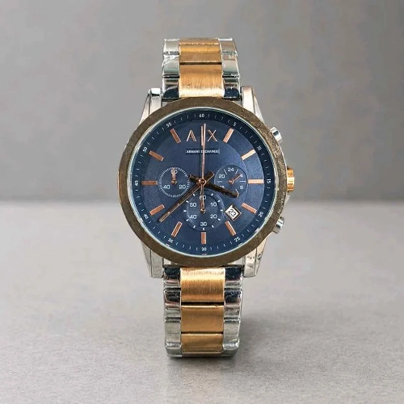 Luxury Armani Exchange Watch Two Tone For Men (BOT3111) - stayhit.in