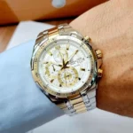 Luxury Casio Edifice Efr539 Watch Two Tone For Men (FGS134) - stayhit.in