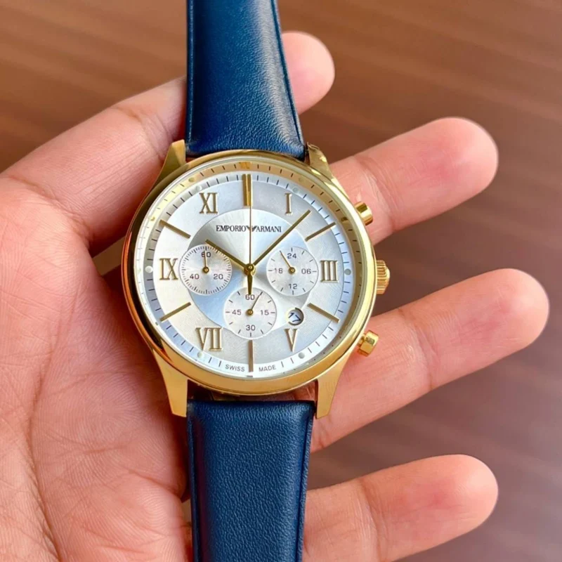 Luxury Emporio Armani Watch Two Tone For Men (SOS201) - stayhit.in