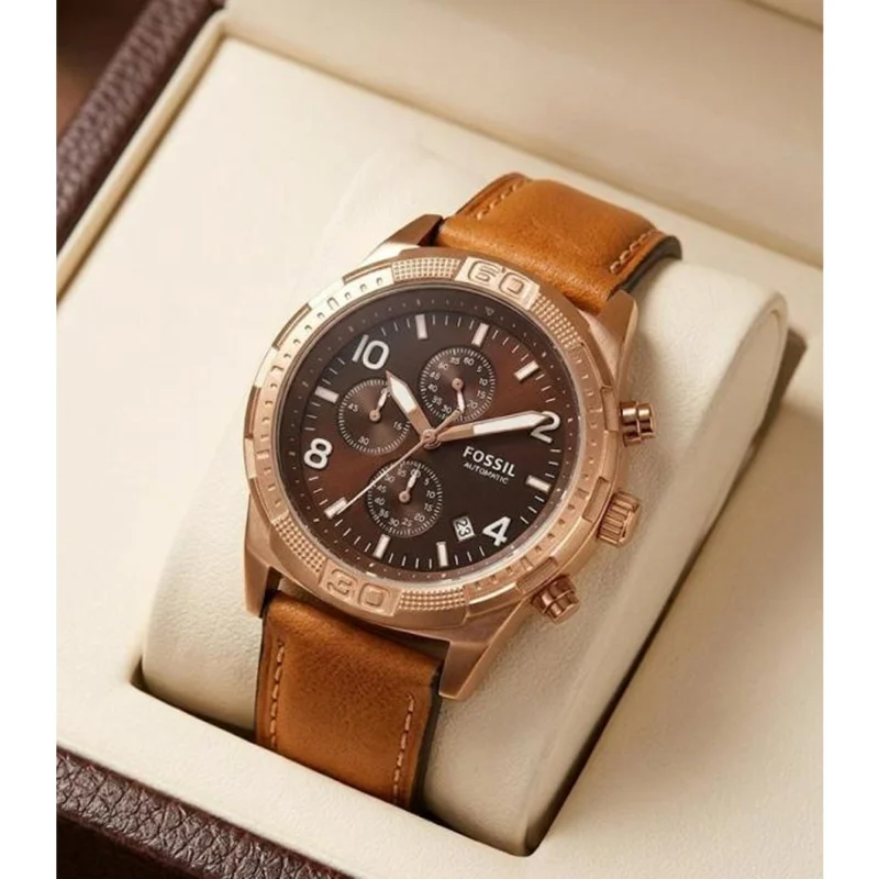 Luxury Fossil Bronson Chronograph Watch For Men (WS176) - stayhit.in