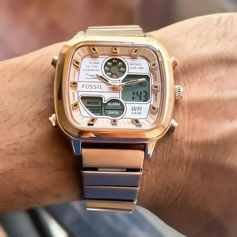 Luxury Fossil Retro Digital Watch For Men (JH604) - stayhit.in
