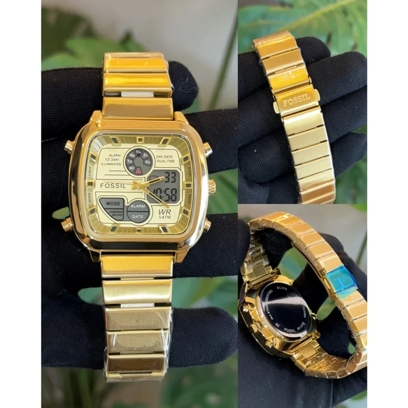 Luxury Fossil Retro Digital Watch For Men (JH605) - stayhit.in
