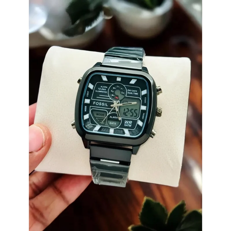 Luxury Fossil Retro Digital Watch For Men (JH607) - stayhit.in