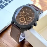 Luxury Fossil Watch Brown For Men