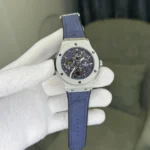Luxury Hublot Automatic Watch Blue Strap For Men