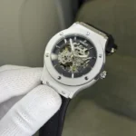 Luxury Hublot Automatic Watch White Black For Men