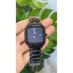 Luxury Rado True Square Watch Black Blue For Men (JH615) - stayhit.in