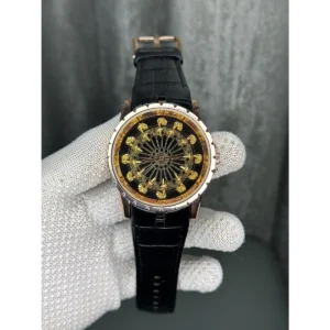 Luxury Roger Dubuis Watch Gold Black Onola Twelve For Men (JH503) - stayhit.in