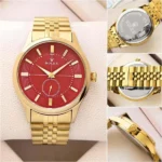 Luxury Rolex Watch Gold Tone Stainless Steel For Men