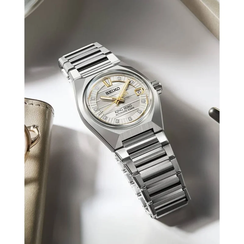 Luxury Seiko King Watch Silver For Men (SOS100) - stayhit.in