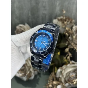 Luxury Seiko Watch Black Blue Quartz For Men (JH119) - stayhit.in