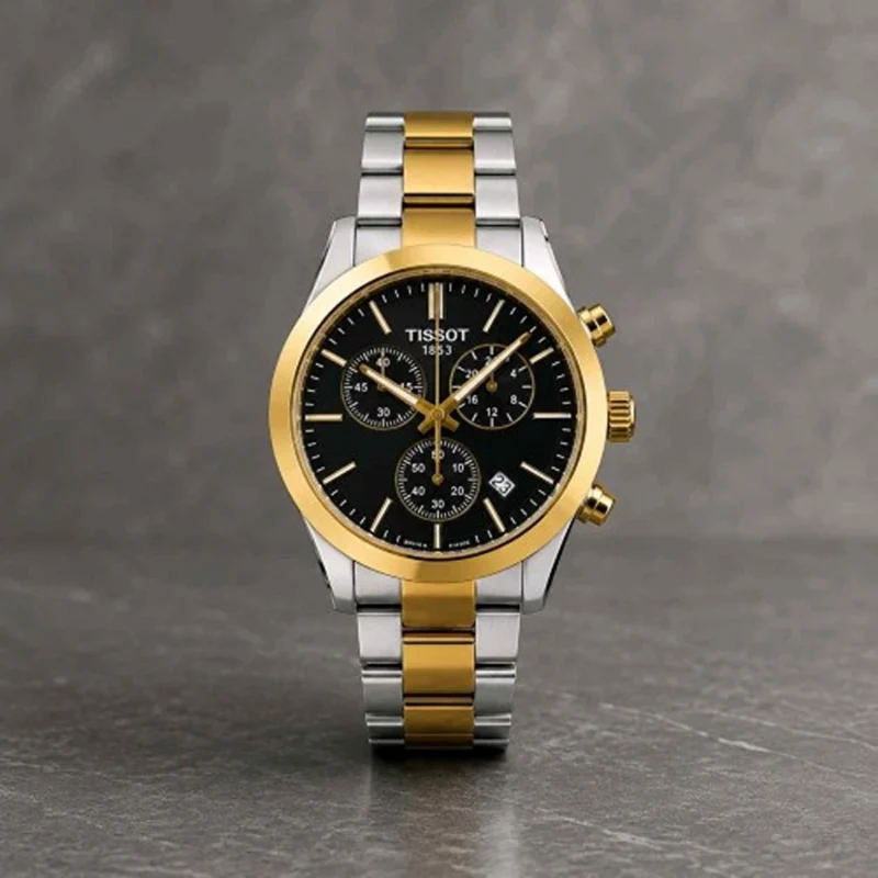 Luxury Tissot Pr100 Chronograph Watch 40mm For Men (BOT3116) - stayhit.in