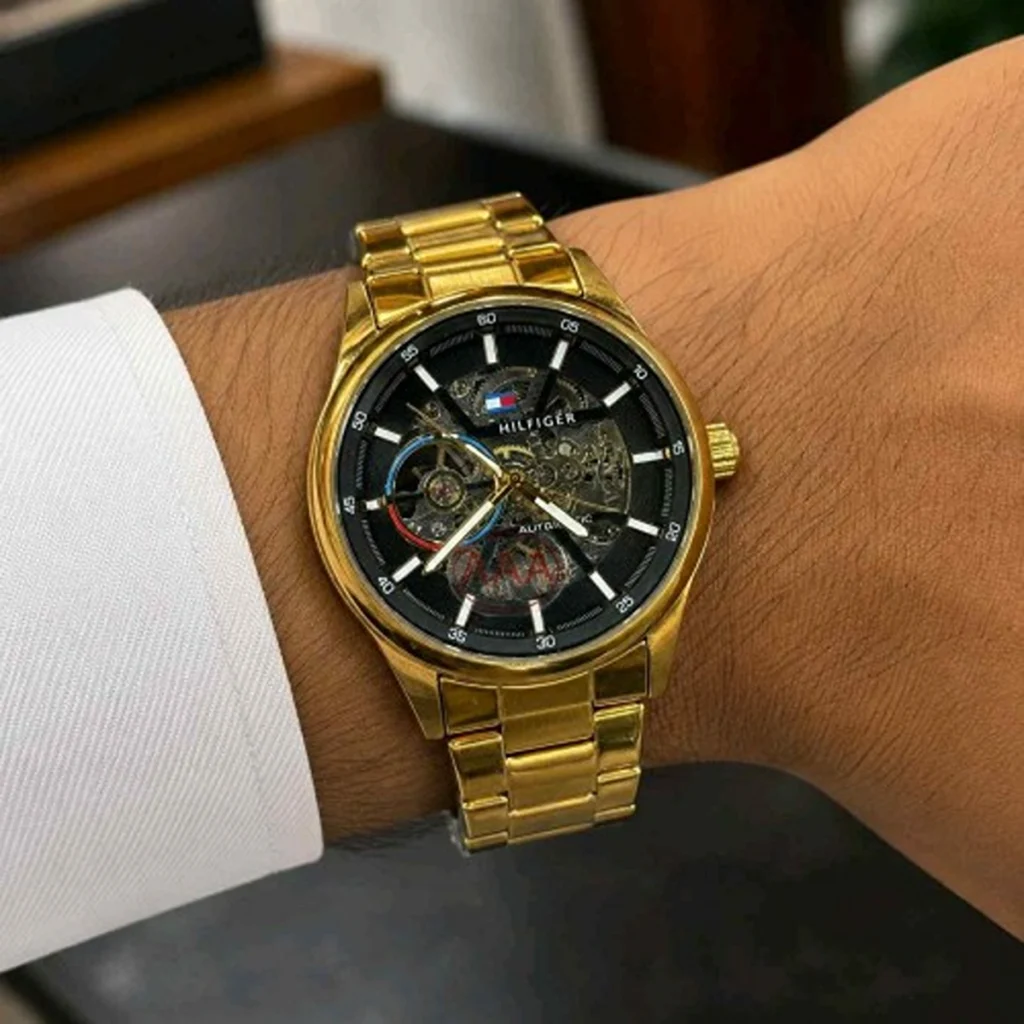 Luxury Tommy Hilfiger Automatic Watch For Men (BOT3191) - stayhit.in