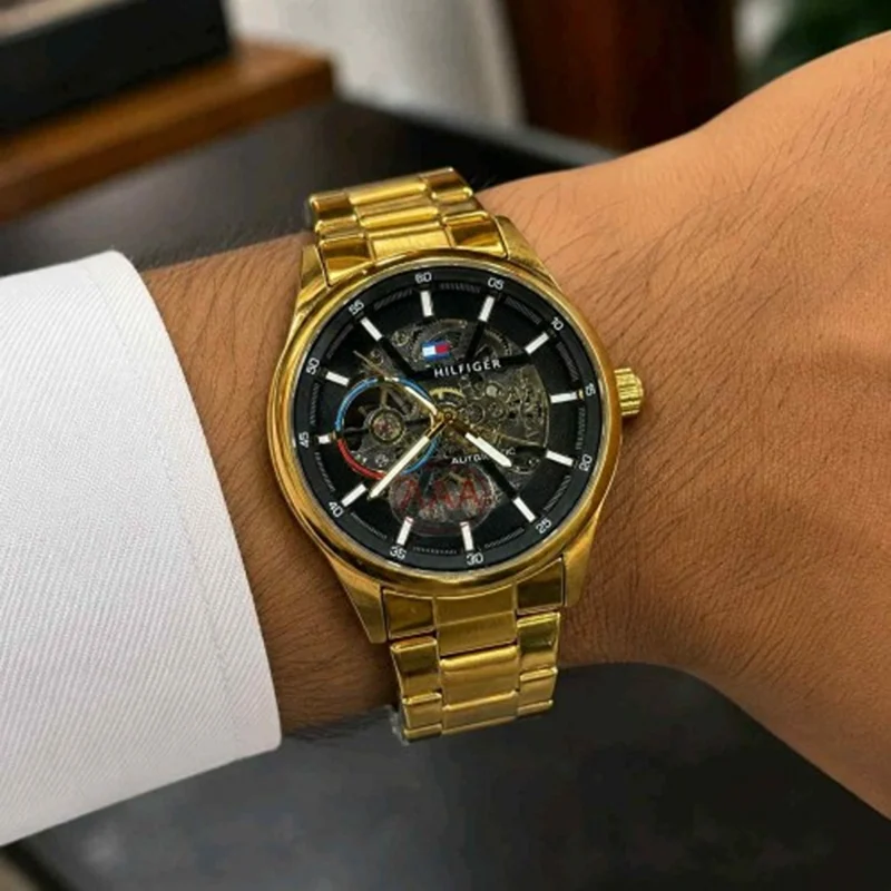 Luxury Tommy Hilfiger Automatic Watch For Men (BOT3191) - stayhit.in