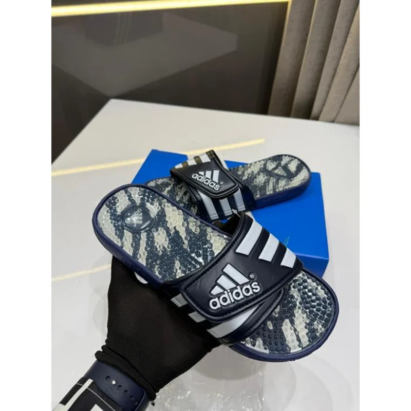 Premium Adidas Flip Flops Blue For Men (HS485) - stayhit.in