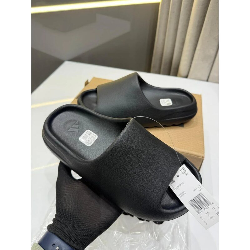 Premium Adidas Yeezy Slides Black With Og Box For Men (LAB969) - stayhit.in