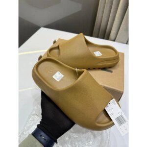 Premium Adidas Yeezy Slides Brown With Og Box For Men (LAB65) - stayhit.in