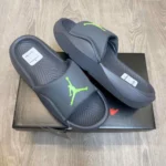 Premium Air Jordan Franchise Slides Grey Green For Men (WS445) - stayhit.in