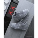 Premium Air Jordan Retro 4 Kaws Shoes Cool Grey With Og Box For Men