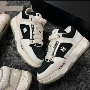 Premium Amiri Ma 1 Shoes White Black For Men (BOT3526) - stayhit.in
