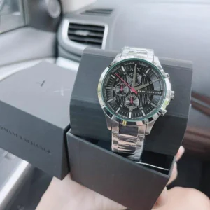 Premium Armani Exchange Hampton Watch Black For Men (BOT3771) - stayhit.in