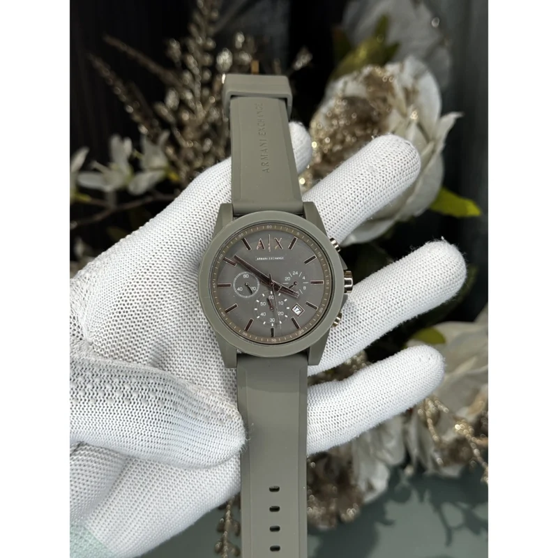 Premium Armani Exchange Olive Watch For Men (JH587) - stayhit.in